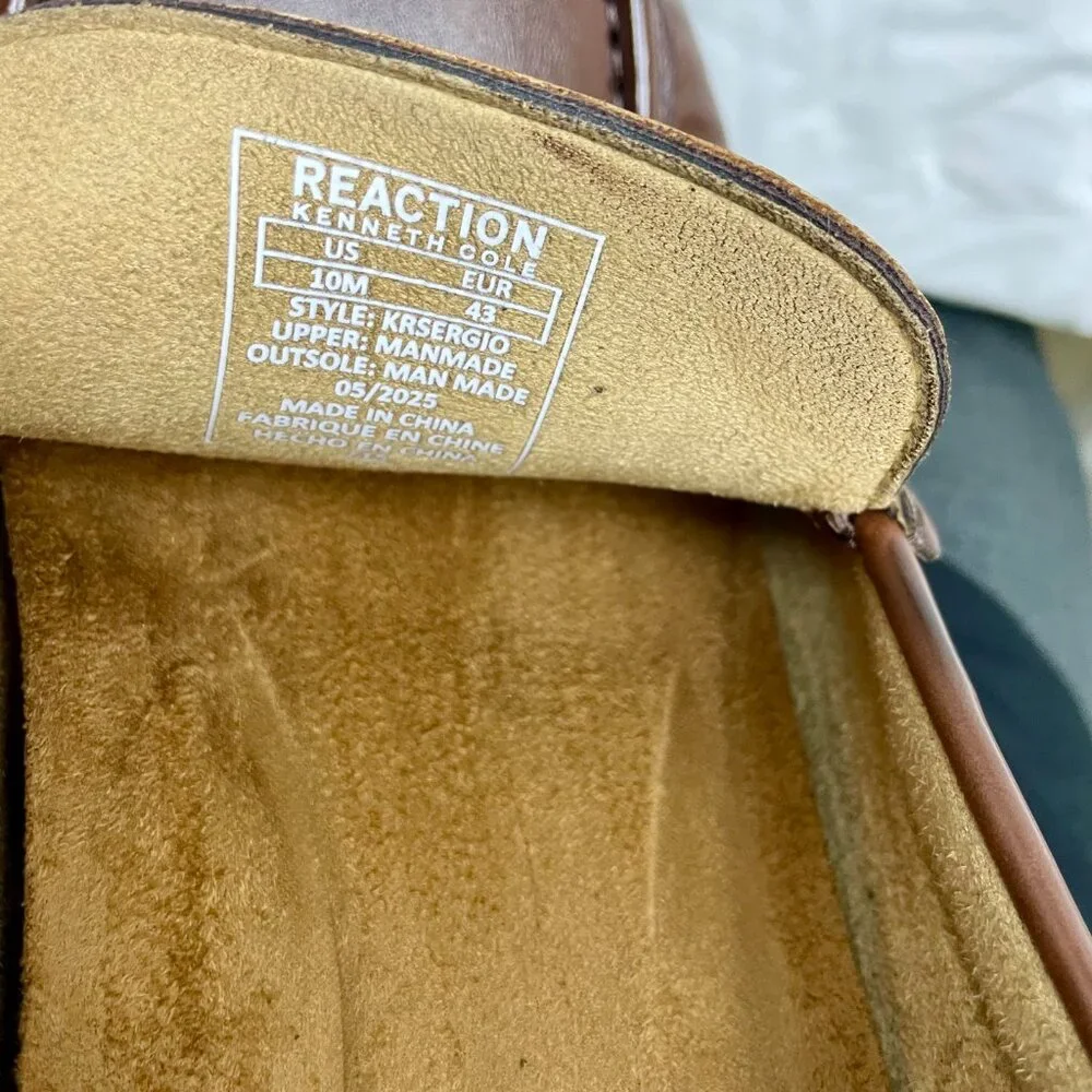 Brand new Kenneth Cole Reaction Men's Sergio Penny Driving Loafers Size 10